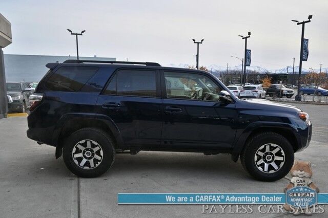 2024 Toyota 4Runner TRD Off Road Premium / 4X4 / Power & Heated Leather Seats / Heated Steering Wheel / Sunroof / NAV / Lane Watch & Blind Spot Alert / Apple CarPlay & Android Auto / Back up Cam / Aluminum Wheels / Tow Pkg / 1-Owner Wasilla AK