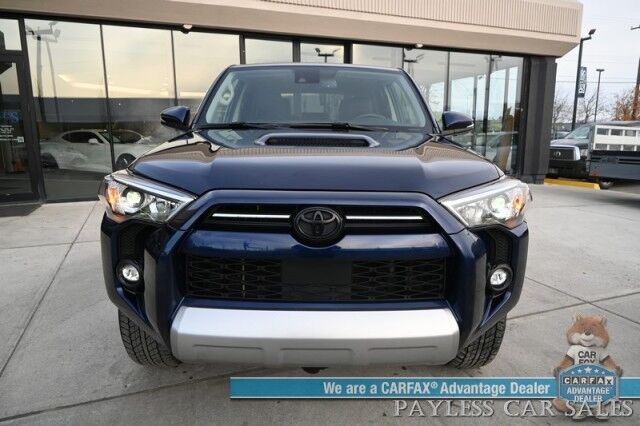 2024 Toyota 4Runner TRD Off Road Premium / 4X4 / Power & Heated Leather Seats / Heated Steering Wheel / Sunroof / NAV / Lane Watch & Blind Spot Alert / Apple CarPlay & Android Auto / Back up Cam / Aluminum Wheels / Tow Pkg / 1-Owner Anchorage AK
