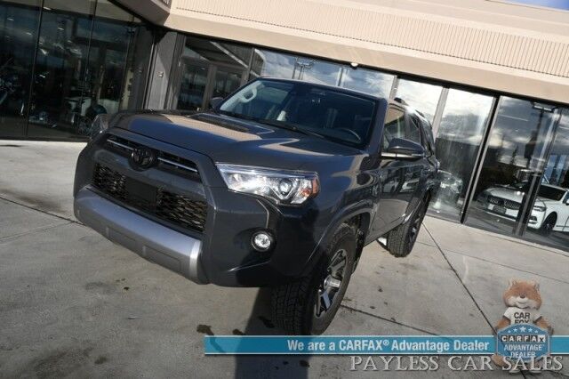 2024 Toyota 4Runner TRD Off Road Premium / 4X4 / Power & Heated Leather Seats / Heated Steering Wheel / Sunroof / Navigation / Lane Departure & Blind Spot Alert / Apple CarPlay & Android Auto / Back up Cam / Tow Pkg / 1-Owner Anchorage AK