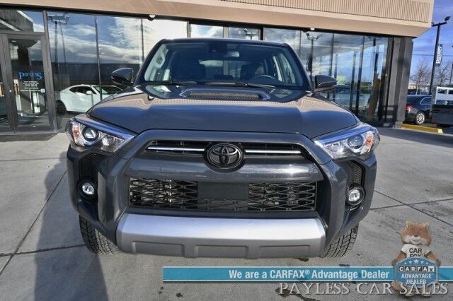 2024 Toyota 4Runner TRD Off Road Premium / 4X4 / Power & Heated Leather Seats / Heated Steering Wheel / Sunroof / Navigation / Lane Departure & Blind Spot Alert / Apple CarPlay & Android Auto / Back up Cam / Tow Pkg / 1-Owner Anchorage AK