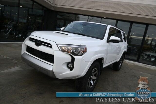 2024 Toyota 4Runner TRD Off Road Premium / 4X4 / Power & Heated Leather Seats / Heated Steering Wheel / Sunroof / Navigation / Lane Watch & Blind Spot Alert / Apple CarPlay & Android Auto / Back up Camera / Tow Pkg / 1-Owner Anchorage AK