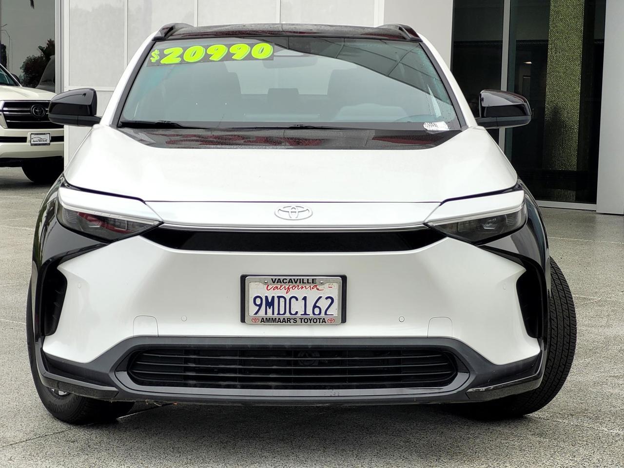 Used 2024 Toyota bZ4X XLE with VIN JTMAAAAA0RA033411 for sale in Vacaville, CA