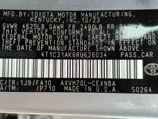 2024 Toyota Camry Hybrid LE Plano TX