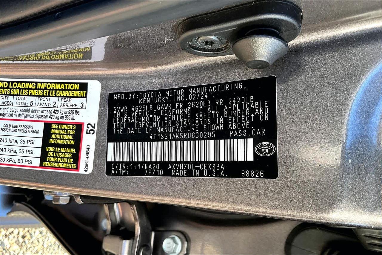 2024 Toyota Camry Hybrid SE Folsom CA