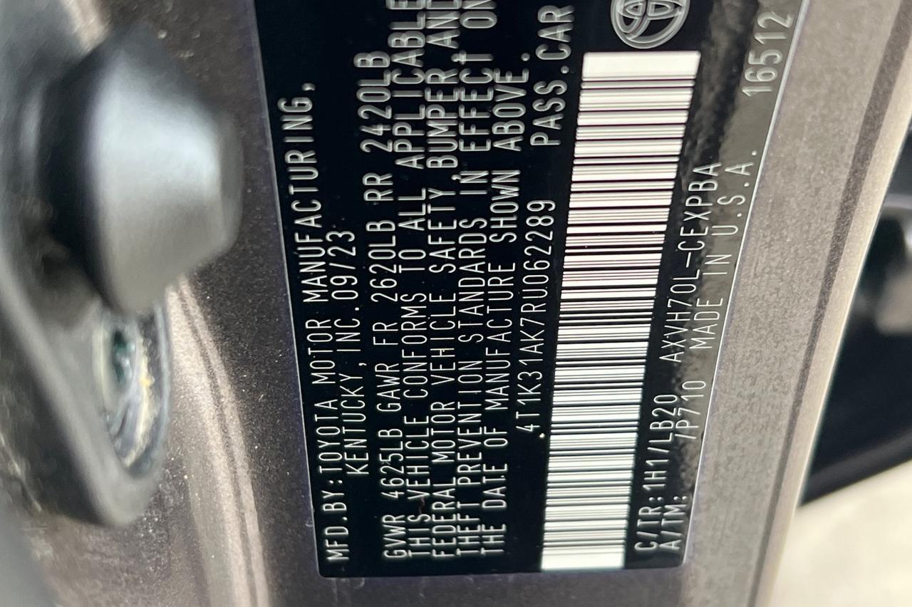 2024 Toyota Camry Hybrid XSE Ontario OR