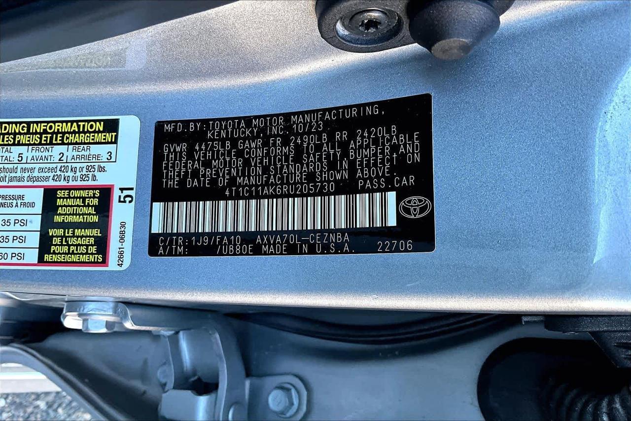 2024 Toyota Camry LE Folsom CA