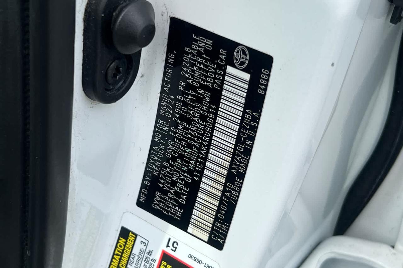 2024 Toyota Camry LE Roseville CA