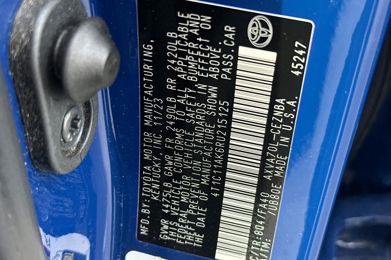 2024 Toyota Camry LE Roseville CA