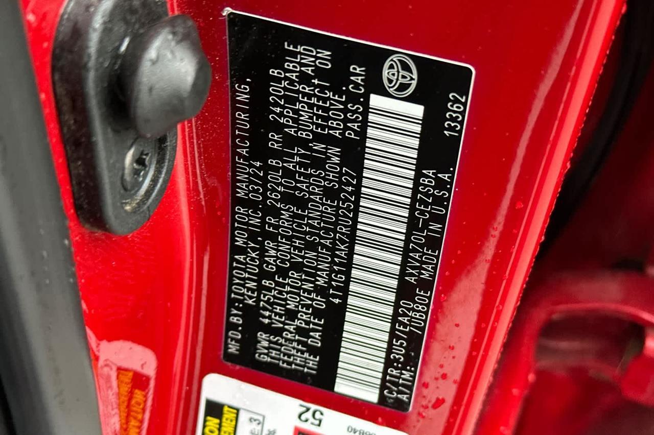 2024 Toyota Camry SE Roseville CA