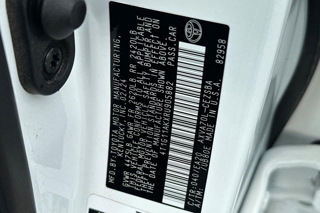 2024 Toyota Camry SE Roseville CA