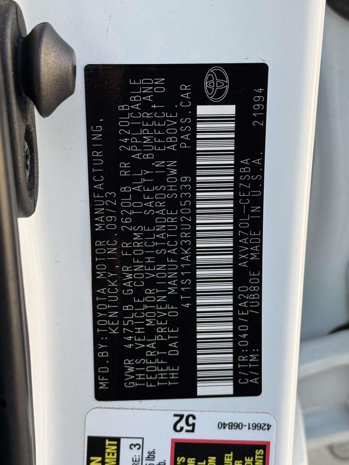 2024 Toyota Camry SE Fredericksburg VA