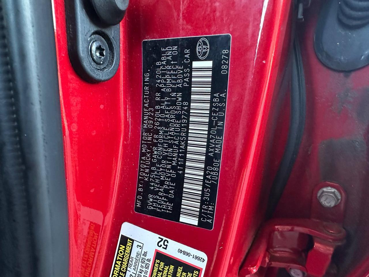 2024 Toyota Camry SE Fredericksburg VA