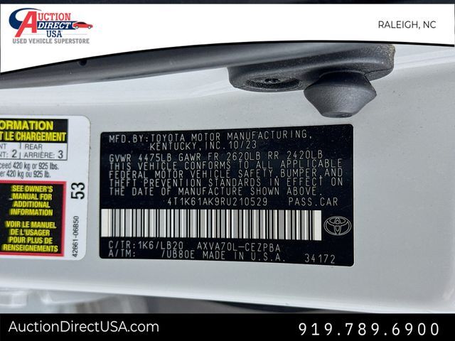 2024 Toyota Camry XSE Raleigh NC