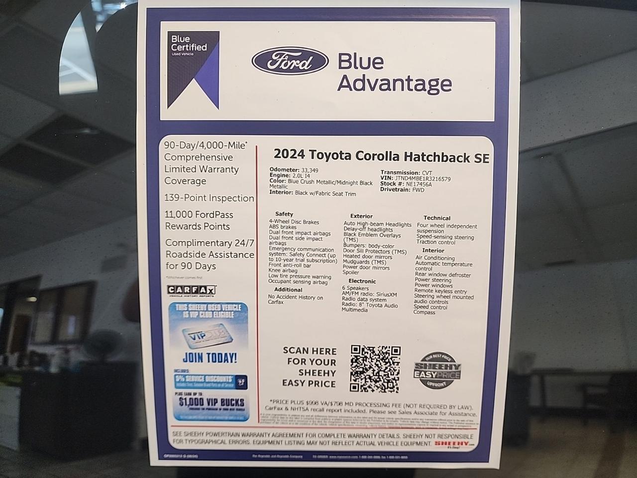 2024 Toyota Corolla Hatchback SE Richmond VA