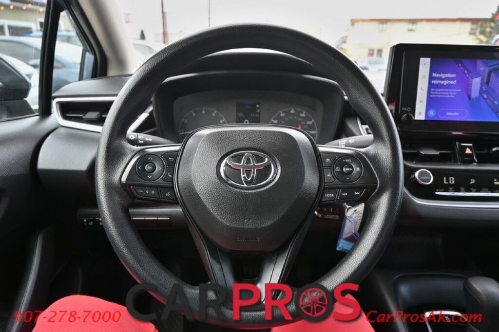 2024 Toyota Corolla LE - Automatic - Premium Cloth Seats - Adaptive Cruise Control - Apple Carplay & Android Auto - Back Up Camera - Keyless Entry - 41 MPG - 1 Owner Anchorage AK