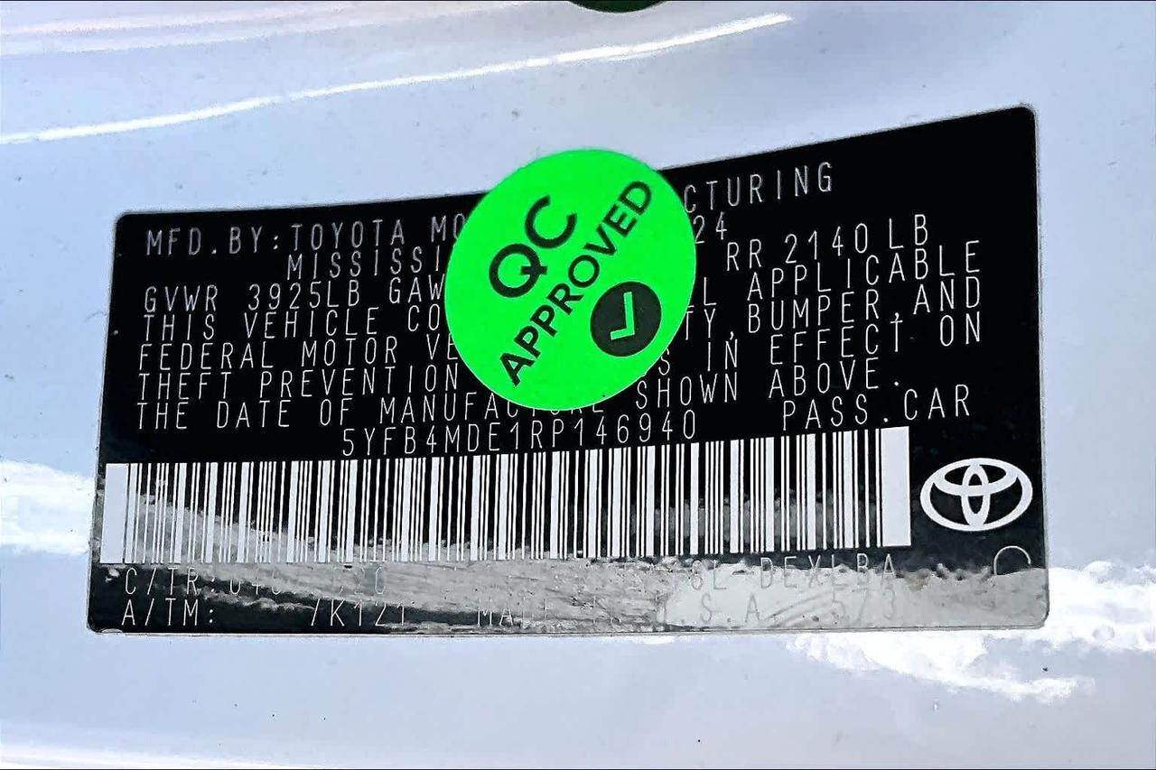 2024 Toyota Corolla LE Folsom CA