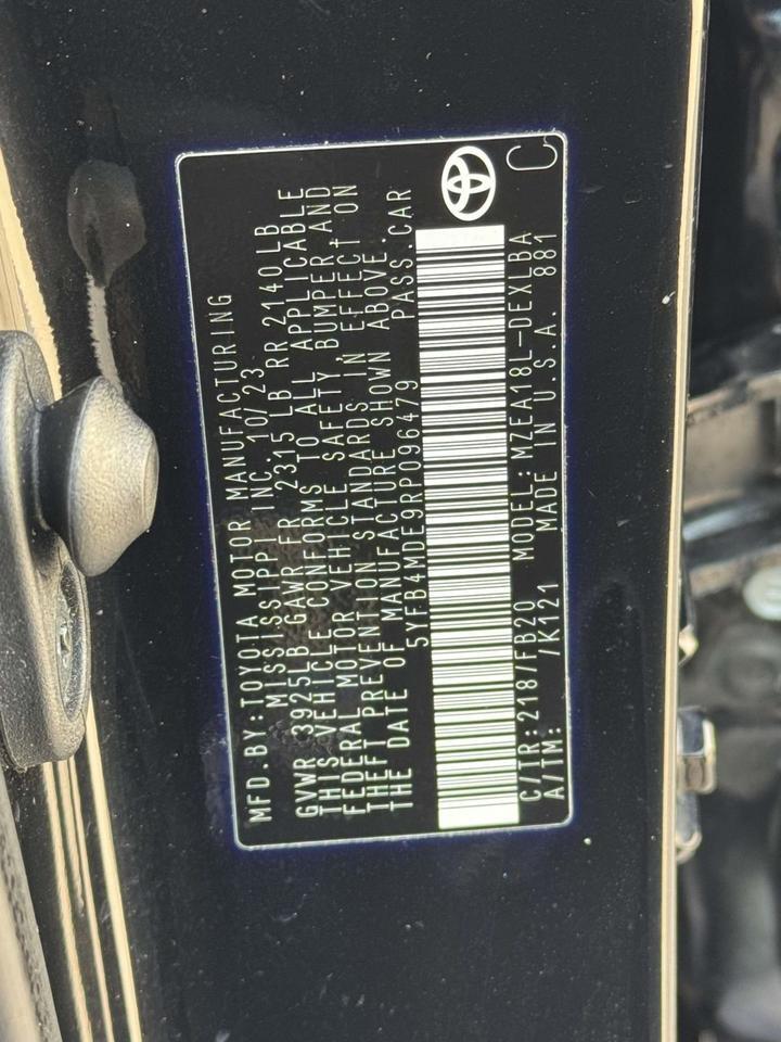 2024 Toyota Corolla LE Fredericksburg VA