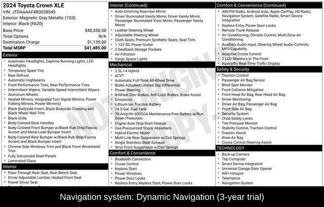 2024 Toyota Crown XLE Raleigh NC