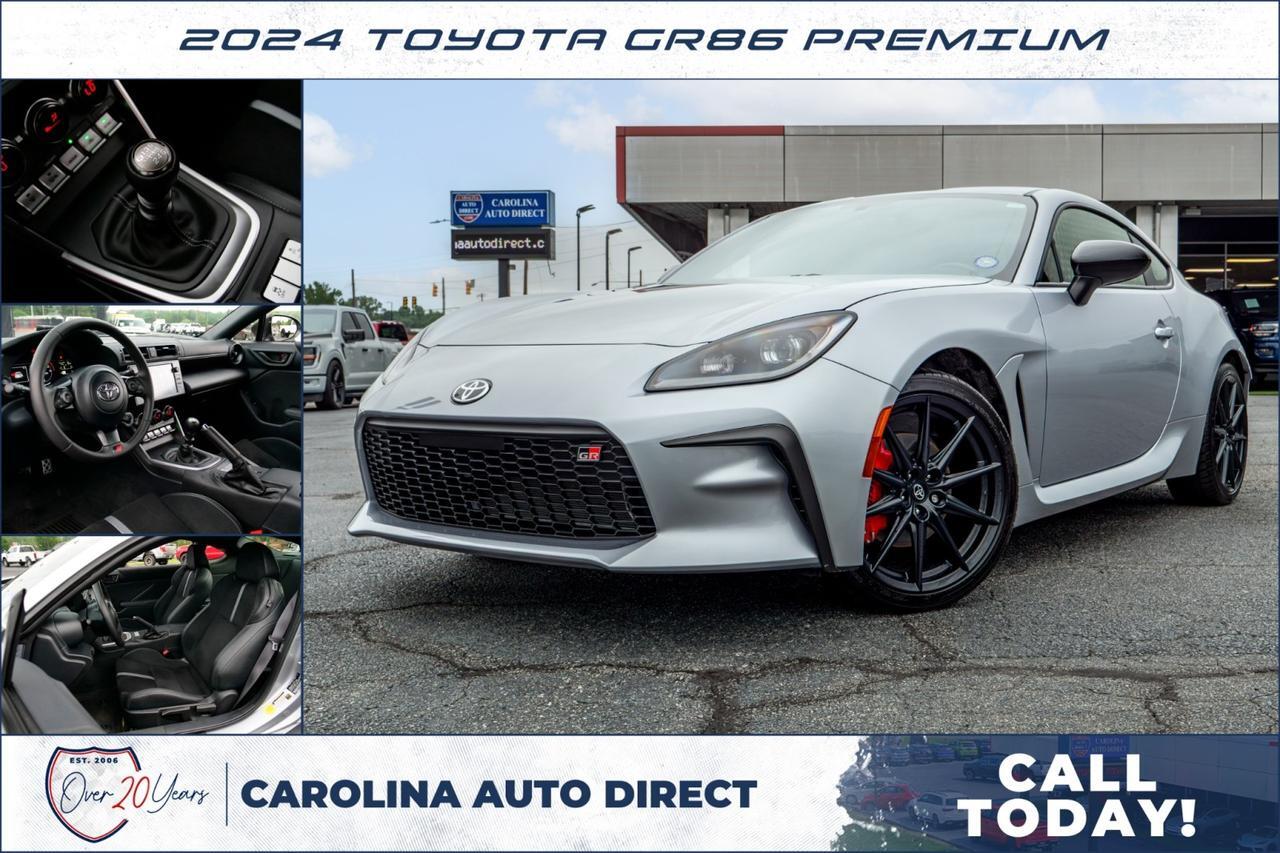 2024 Toyota GR86 Premium / Manual / Heated Seats!