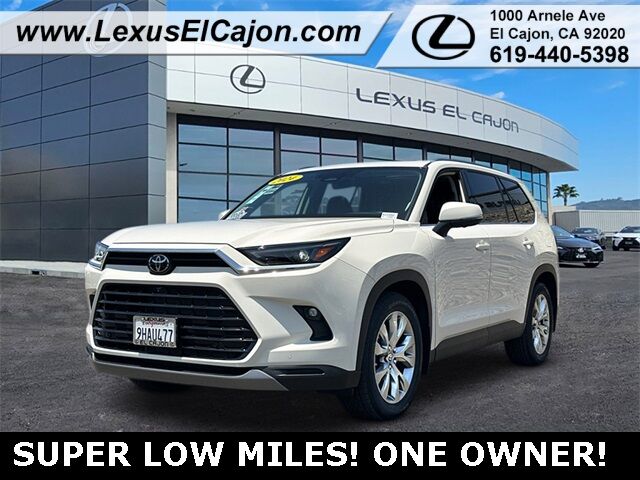 2024 Toyota Grand Highlander Limited San Diego County CA