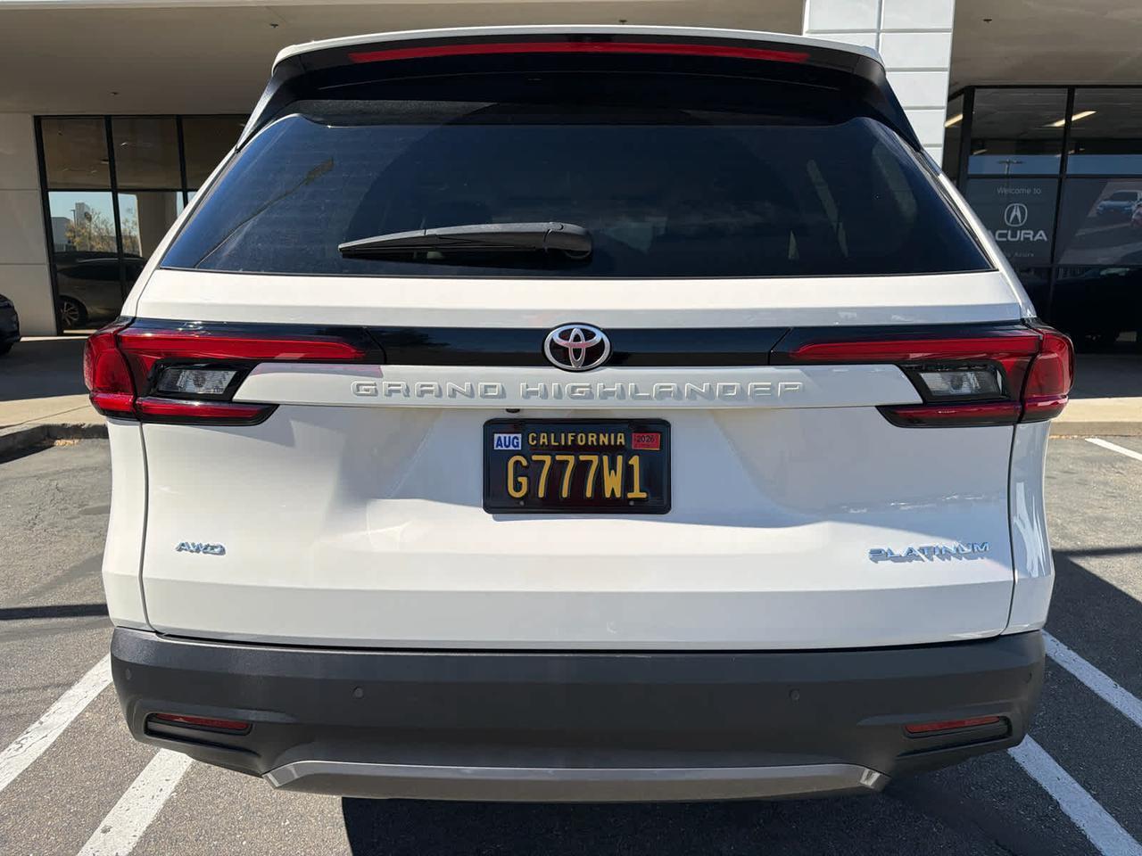 2024 Toyota Grand Highlander Platinum Roseville CA