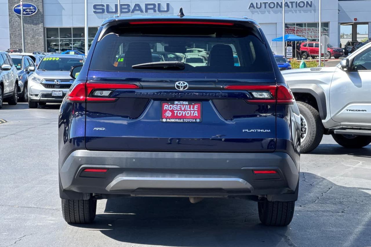 2024 Toyota Grand Highlander Platinum Roseville CA