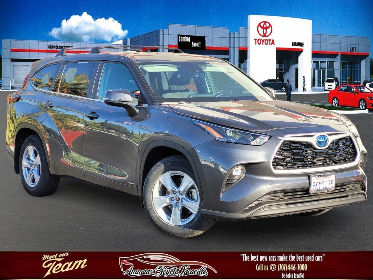 2024 Toyota Highlander Hybrid LE AWD Vacaville CA