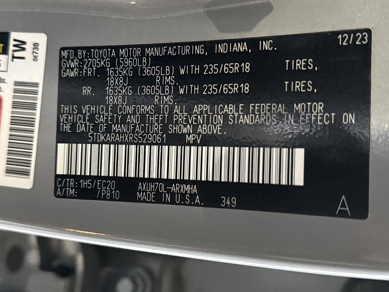 2024 Toyota Highlander Hybrid XLE Nightshade San Antonio TX