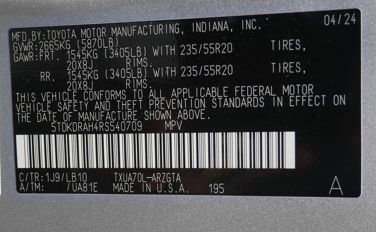 2024 Toyota Highlander LE San Juan TX