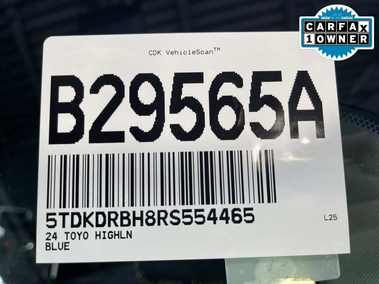 2024 Toyota Highlander Platinum White River Junction VT