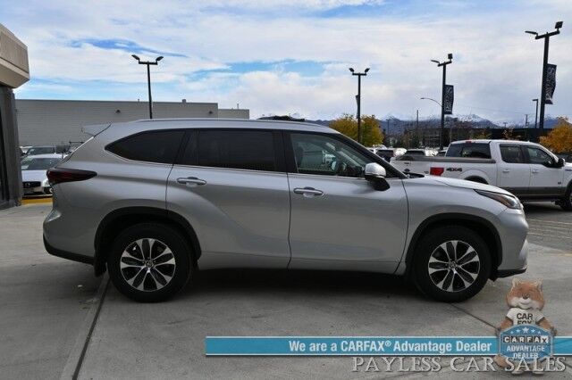 2024 Toyota Highlander XLE / AWD / Auto Start / Power & Heated Leather Seats / Sunroof / Adaptive Cruise / Lane Departure & Blind Spot / Rear Captain Chairs / 3rd Row / Seats 7 / Apple CarPlay & Android Auto / Back Up Camera / 1-Owner Anchorage AK 2024 Toyota Highlander XLE / AWD / Auto Start / Power & Heated Leather Seats / Sunroof / Adaptive Cruise / Lane Departure & Blind Spot / Rear Captain Chairs / 3rd Row / Seats 7 / Apple CarPlay & Android Auto / Back Up Camera / 1-Owner Anchorage AK