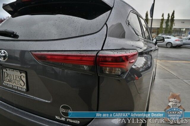 2024 Toyota Highlander XLE / AWD / Auto Start / Power & Heated Leather Seats / Sunroof / Adaptive Cruise / Lane Departure & Blind Spot / Rear Captain Chairs / 3rd Row / Seats 7 / Apple CarPlay & Android Auto / Back Up Camera / 1-Owner Anchorage AK