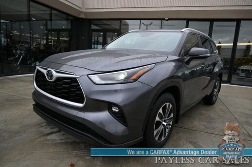 2024 Toyota Highlander XLE / AWD / Auto Start / Power & Heated Leather Seats / Sunroof / Adaptive Cruise / Lane Departure & Blind Spot / Rear Captain Chairs / 3rd Row / Seats 7 / Apple CarPlay & Android Auto / Back Up Camera / 1-Owner Anchorage AK