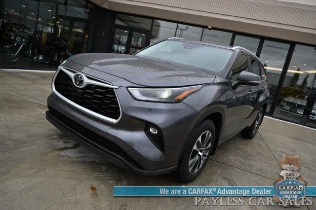 2024 Toyota Highlander XLE / AWD / Auto Start / Power & Heated Leather Seats / Sunroof / Adaptive Cruise / Lane Departure & Blind Spot / Rear Captain Chairs / 3rd Row / Seats 7 / Apple CarPlay & Android Auto / Back Up Camera / 1-Owner Anchorage AK