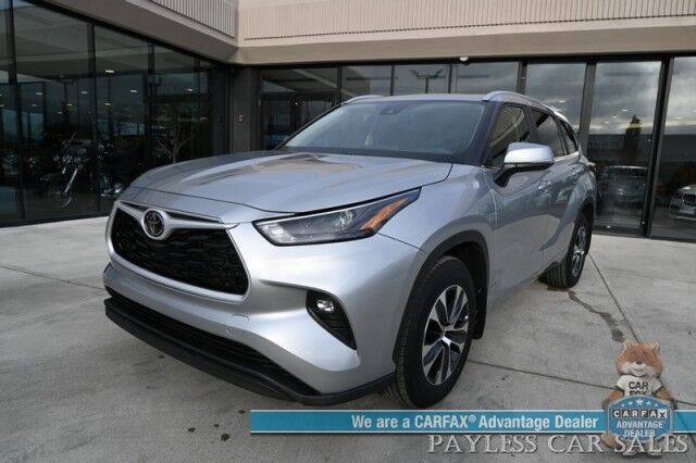2024 Toyota Highlander XLE / AWD / Auto Start / Power & Heated Leather Seats / Sunroof / Adaptive Cruise / Lane Departure & Blind Spot / Rear Captain Chairs / 3rd Row / Seats 7 / Apple CarPlay & Android Auto / Back Up Camera / 1-Owner Anchorage AK 2024 Toyota Highlander XLE / AWD / Auto Start / Power & Heated Leather Seats / Sunroof / Adaptive Cruise / Lane Departure & Blind Spot / Rear Captain Chairs / 3rd Row / Seats 7 / Apple CarPlay & Android Auto / Back Up Camera / 1-Owner Anchorage AK