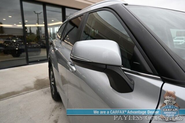 2024 Toyota Highlander XLE / AWD / Auto Start / Power & Heated Leather Seats / Sunroof / Adaptive Cruise / Lane Departure & Blind Spot / Rear Captain Chairs / 3rd Row / Seats 7 / Apple CarPlay & Android Auto / Back Up Camera / 1-Owner Anchorage AK