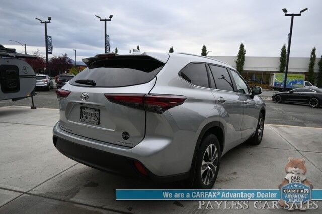2024 Toyota Highlander XLE / AWD / Auto Start / Power & Heated Leather Seats / Sunroof / Adaptive Cruise / Lane Departure & Blind Spot / Rear Captain Chairs / 3rd Row / Seats 7 / Apple CarPlay & Android Auto / Back Up Camera / 1-Owner Anchorage AK