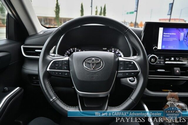 2024 Toyota Highlander XLE / AWD / Auto Start / Power & Heated Leather Seats / Sunroof / Adaptive Cruise / Lane Departure & Blind Spot / Rear Captain Chairs / 3rd Row / Seats 7 / Apple CarPlay & Android Auto / Back Up Camera / 1-Owner Anchorage AK