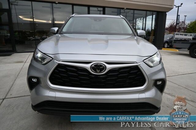 2024 Toyota Highlander XLE / AWD / Auto Start / Power & Heated Leather Seats / Sunroof / Adaptive Cruise / Lane Departure & Blind Spot / Rear Captain Chairs / 3rd Row / Seats 7 / Apple CarPlay & Android Auto / Back Up Camera / 1-Owner Anchorage AK