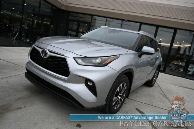 2024 Toyota Highlander XLE / AWD / Auto Start / Power & Heated Leather Seats / Sunroof / Adaptive Cruise / Lane Departure & Blind Spot / Rear Captain Chairs / 3rd Row / Seats 7 / Apple CarPlay & Android Auto / Back Up Camera / 1-Owner Anchorage AK