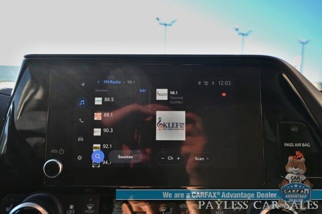 2024 Toyota Highlander XLE / AWD / Power & Heated Leather Seats / Sunroof / Adaptive Cruise / Lane Departure & Blind Spot / Rear Captain Chairs / 3rd Row / Apple CarPlay & Android Auto / Back Up Camera / Keyless Entry & Start / 1-Owner Wasilla AK