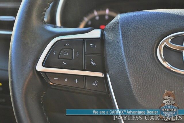 2024 Toyota Highlander XLE / AWD / Power & Heated Leather Seats / Sunroof / Adaptive Cruise / Lane Departure & Blind Spot / Rear Captain Chairs / 3rd Row / Apple CarPlay & Android Auto / Back Up Camera / Keyless Entry & Start / 1-Owner Wasilla AK