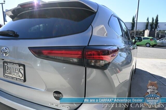 2024 Toyota Highlander XLE / AWD / Power & Heated Leather Seats / Sunroof / Adaptive Cruise / Lane Departure & Blind Spot / Rear Captain Chairs / 3rd Row / Apple CarPlay & Android Auto / Back Up Camera / Keyless Entry & Start / 1-Owner Wasilla AK