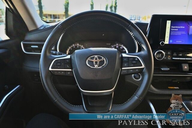 2024 Toyota Highlander XLE / AWD / Power & Heated Leather Seats / Sunroof / Adaptive Cruise / Lane Departure & Blind Spot / Rear Captain Chairs / 3rd Row / Apple CarPlay & Android Auto / Back Up Camera / Keyless Entry & Start / 1-Owner Anchorage AK