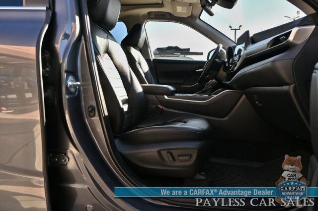 2024 Toyota Highlander XLE / AWD / Power & Heated Leather Seats / Sunroof / Adaptive Cruise / Lane Departure & Blind Spot / Rear Captain Chairs / 3rd Row / Apple CarPlay & Android Auto / Back Up Camera / Keyless Entry & Start / 1-Owner Anchorage AK