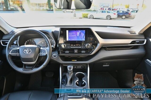 2024 Toyota Highlander XLE / AWD / Power & Heated Leather Seats / Sunroof / Adaptive Cruise / Lane Departure & Blind Spot / Rear Captain Chairs / 3rd Row / Apple CarPlay & Android Auto / Back Up Camera / Keyless Entry & Start / 1-Owner Anchorage AK