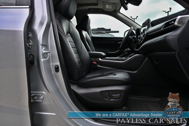2024 Toyota Highlander XLE / AWD / Power & Heated Leather Seats / Sunroof / Adaptive Cruise / Lane Departure & Blind Spot / Rear Captain Chairs / 3rd Row / Apple CarPlay & Android Auto / Back Up Camera / Keyless Entry & Start / 1-Owner Anchorage AK
