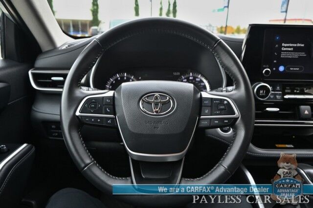 2024 Toyota Highlander XLE / AWD / Power & Heated Leather Seats / Sunroof / Adaptive Cruise / Lane Departure & Blind Spot / Rear Captain Chairs / 3rd Row / Apple CarPlay & Android Auto / Back Up Camera / Keyless Entry & Start / 1-Owner Anchorage AK