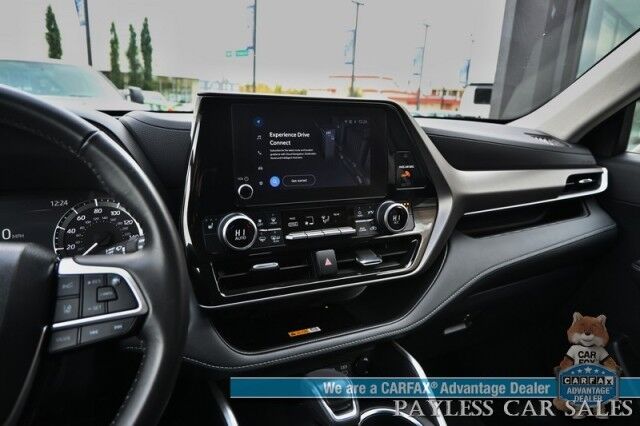2024 Toyota Highlander XLE / AWD / Power & Heated Leather Seats / Sunroof / Adaptive Cruise / Lane Departure & Blind Spot / Rear Captain Chairs / 3rd Row / Apple CarPlay & Android Auto / Back Up Camera / Keyless Entry & Start / 1-Owner Anchorage AK