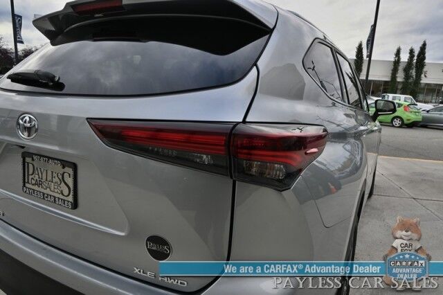 2024 Toyota Highlander XLE / AWD / Power & Heated Leather Seats / Sunroof / Adaptive Cruise / Lane Departure & Blind Spot / Rear Captain Chairs / 3rd Row / Apple CarPlay & Android Auto / Back Up Camera / Keyless Entry & Start / 1-Owner Wasilla AK